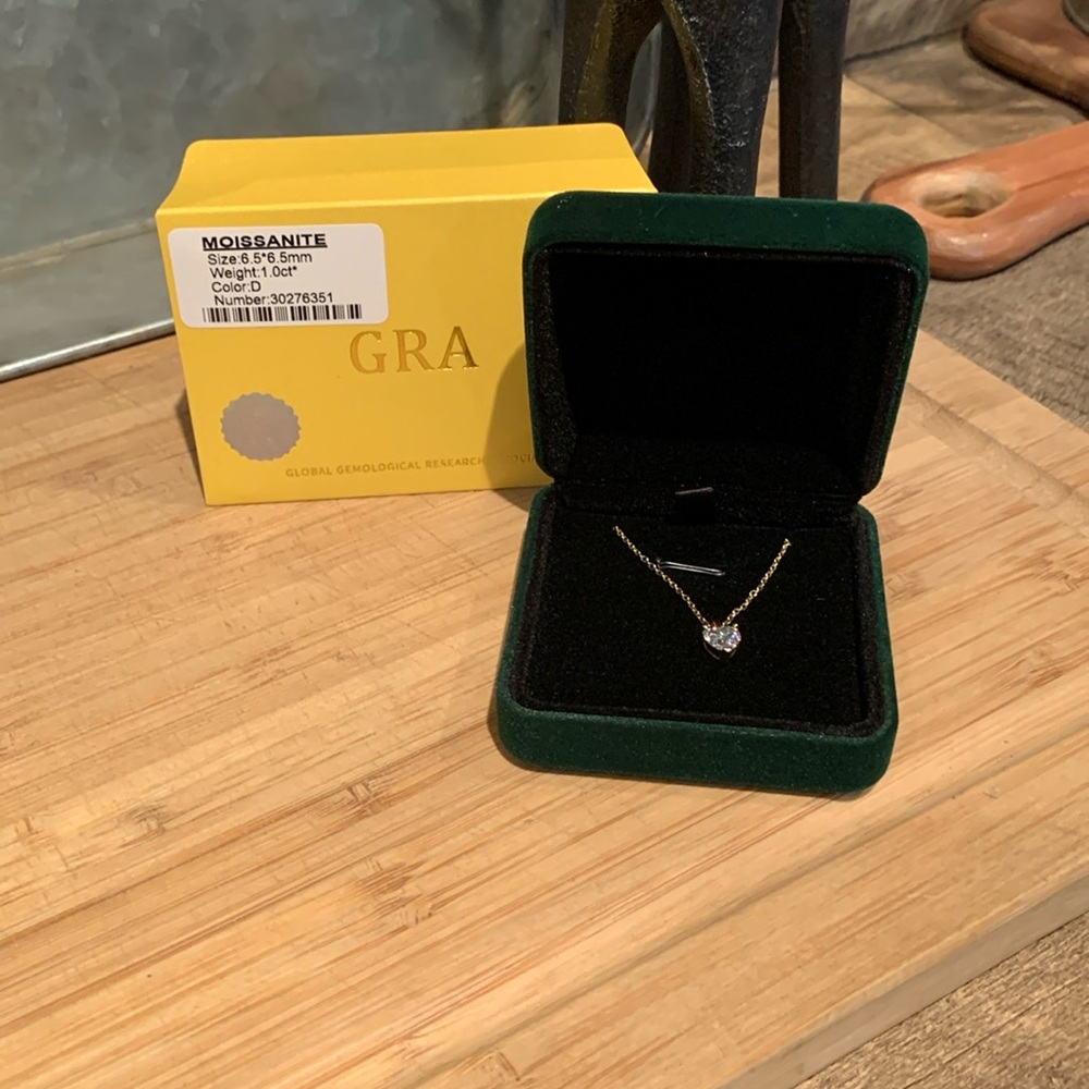 Pendant Necklace with Gold Chain